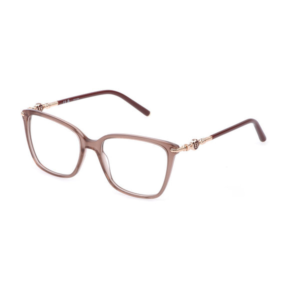 ESCADA OPTICAL VESF33 Eyeglasses STRPD-BROWN-TOP+HAZEL-0GG7 53mm - Picture 1 of 1